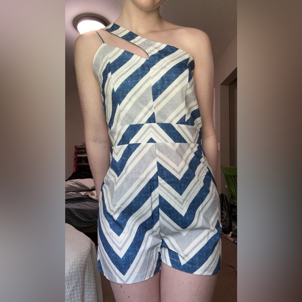 Blue Romper